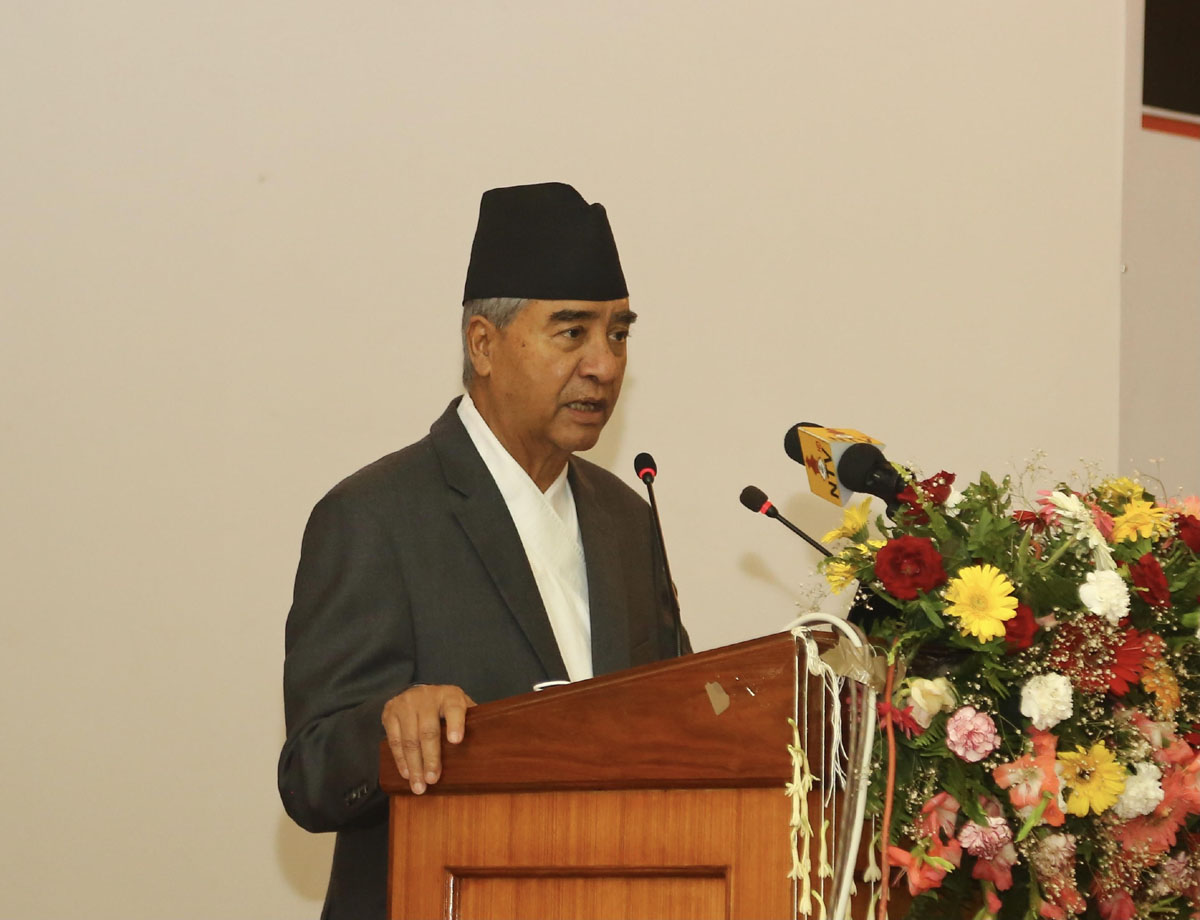 PM Deuba inaugurates Sarveshwar temple
